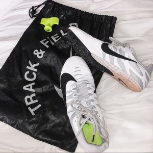 Nike track and field spikes